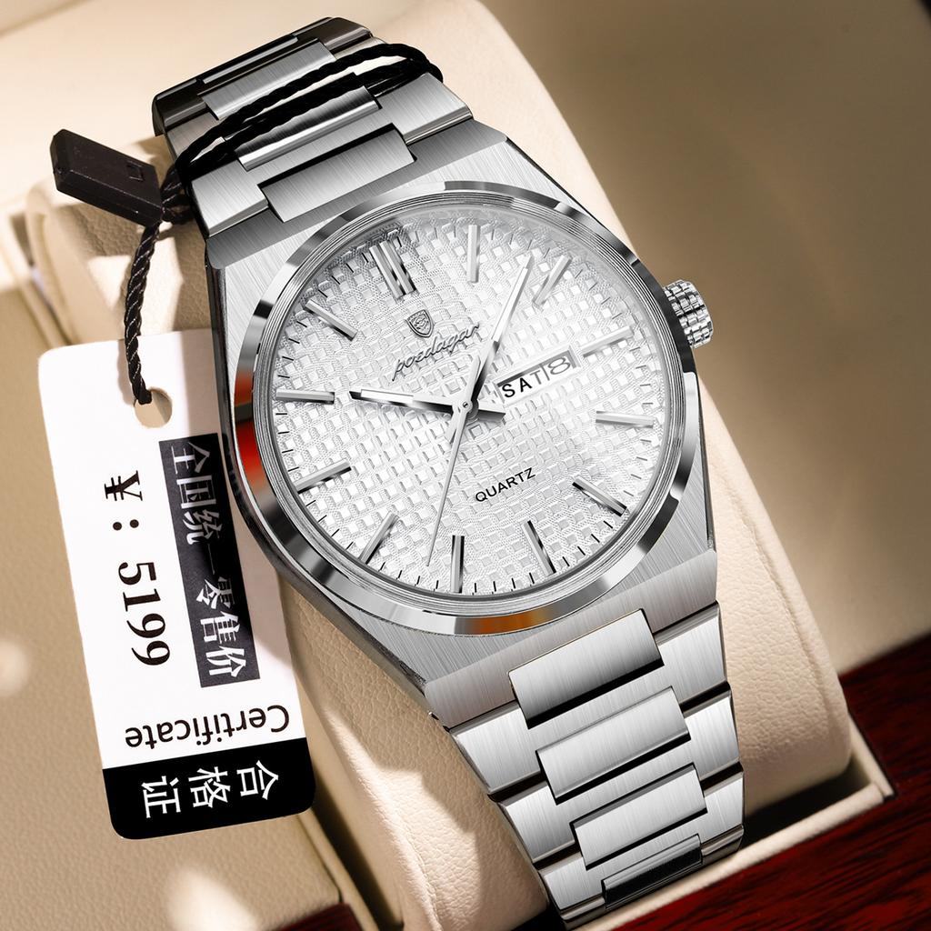 Ultra-Thin Men'S Watch Luminous Waterproof Quartz Watch