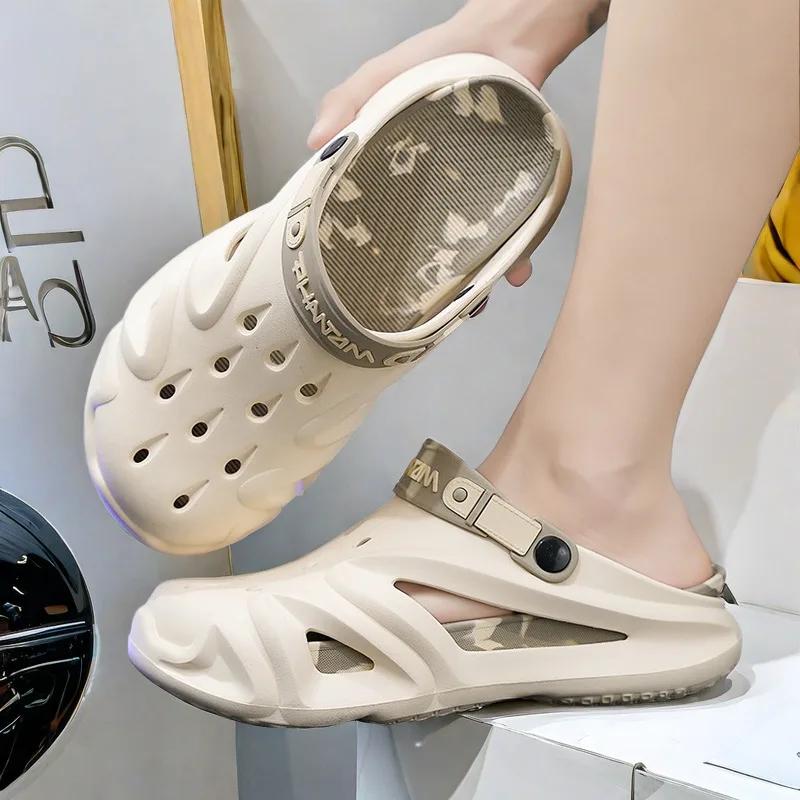 Rubber Sandals Zapatillad Bathroom Shoes Luxury Brand High Quality Sleepers Lacing Slippers For Summer Absorption Tennis Nice
