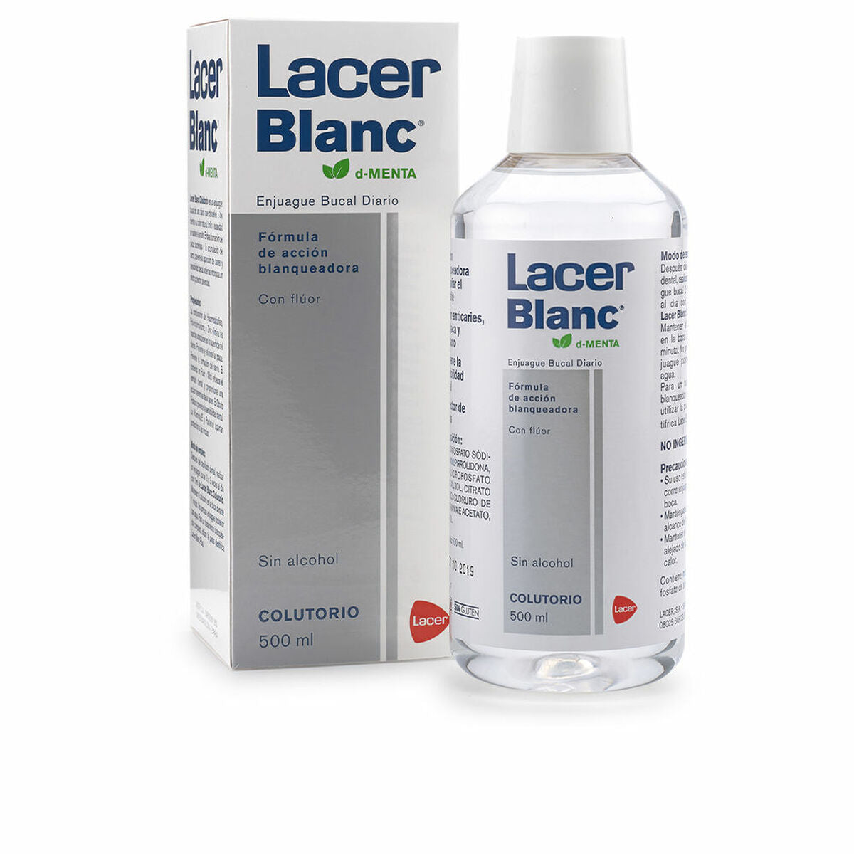 

Bain de Bouche Lacer Blanc Menthe (500 ml)