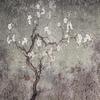 Retro Photo Wallpaper Plum Blossom Mural Hand Painted Flowers Birds Wall Murals Living Room Study Fresco