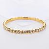New Fashion Crystal Women's Bracelet Bangle Chains Crystal Gold Color Elastic Bracelets Hand Jewelry Wedding Accessories