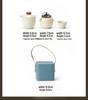 Portable Ceramic Tea Set: One Pot & Three Cups for Outdoor and Business Gifts