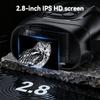 Night Vision Binoculars 7Level Infrared 10X Digital Zoom 800 Meters Darkness Vision Night Goggle 2.8inch Screen for Camping