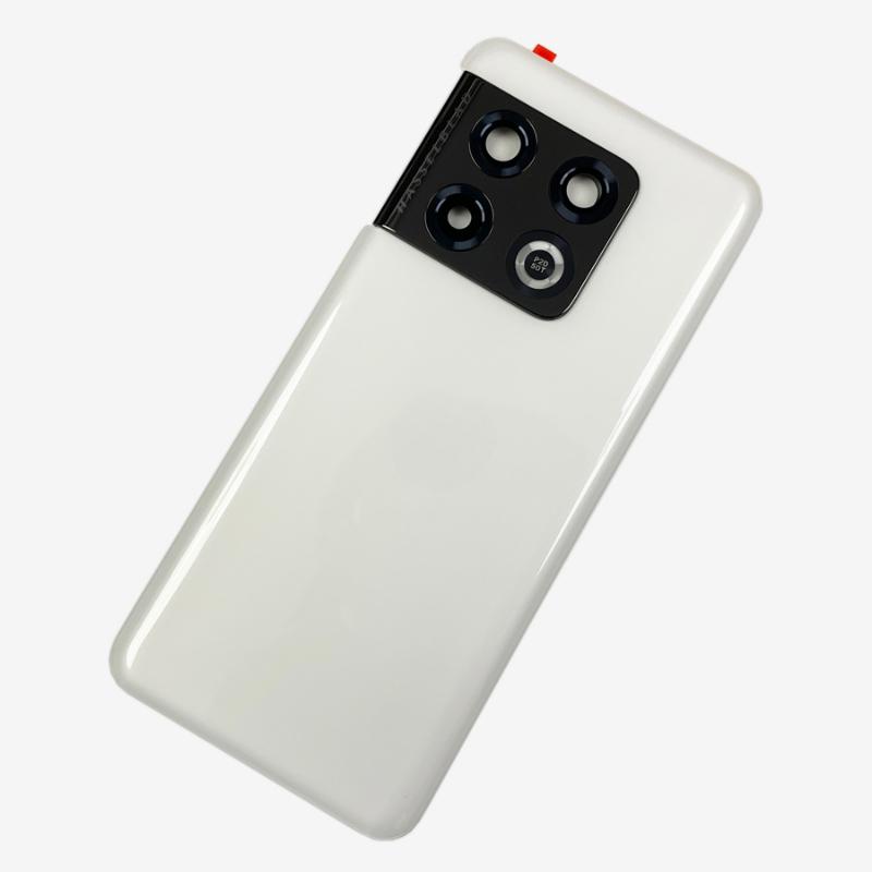 

Стекло для OnePlus 10 Pro NE2210, задняя крышка батарейного отсека + рамка камеры, задняя крышка, корпус для OnePlus 10Pro 1 + 10Pro Door белый