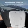 For Geely EX2 2025 Car Central Control Wireless Charging Silicone Mat Cup Holder Cover Interior