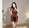 Sexy underwear, sexy cheongsam, pure lace, perspective hip skirt, hot slim nightclub