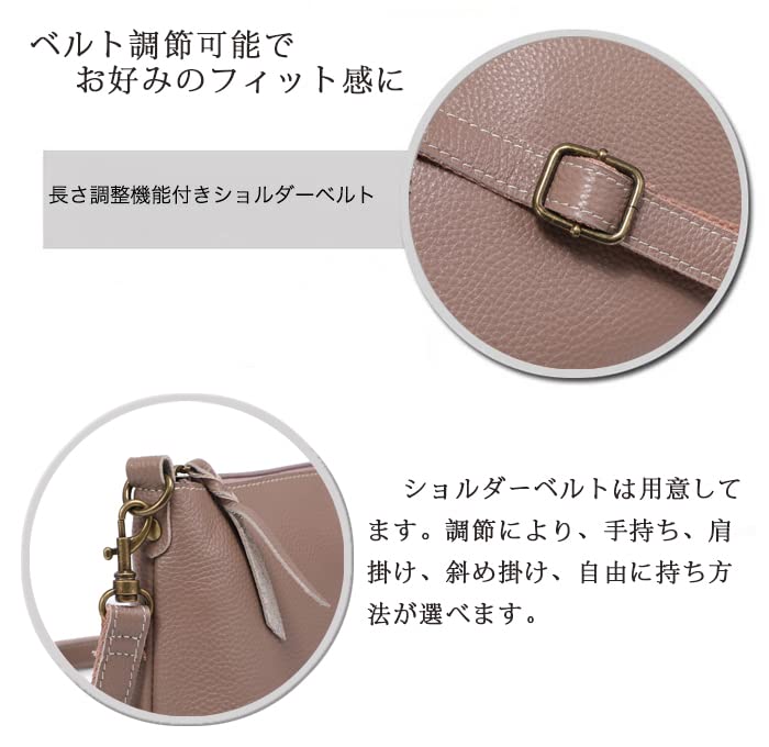 Genuine Leather Shoulder Bag for Smartphone for Everyday Blue Color 12 [CREATOR] Women, 2-Way, Lightweight, Shoulder, Pouch, Pochette, Use, Stylish,