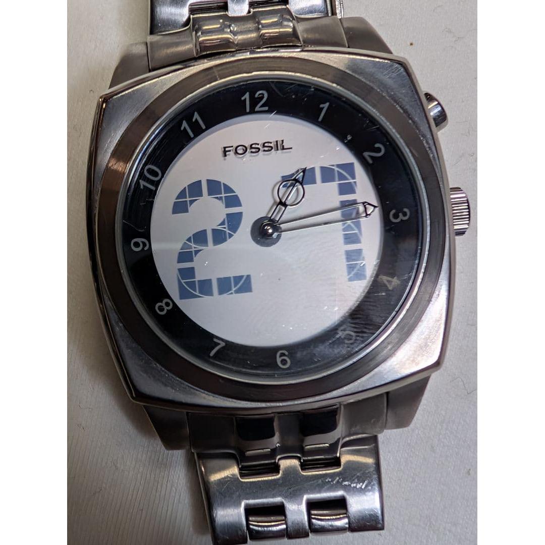 Used Fossil BIG TIC watch BG-1014 genuine belt
