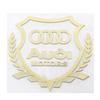 1pc Wheat Car Sticker Gold/Silver Emblem Side Badge Decal VIP For q2 a3 a4 a5 a6 a7 a8 Q3 Q4 Q5 Q6 Q7 b8 b6 c6 car accessories