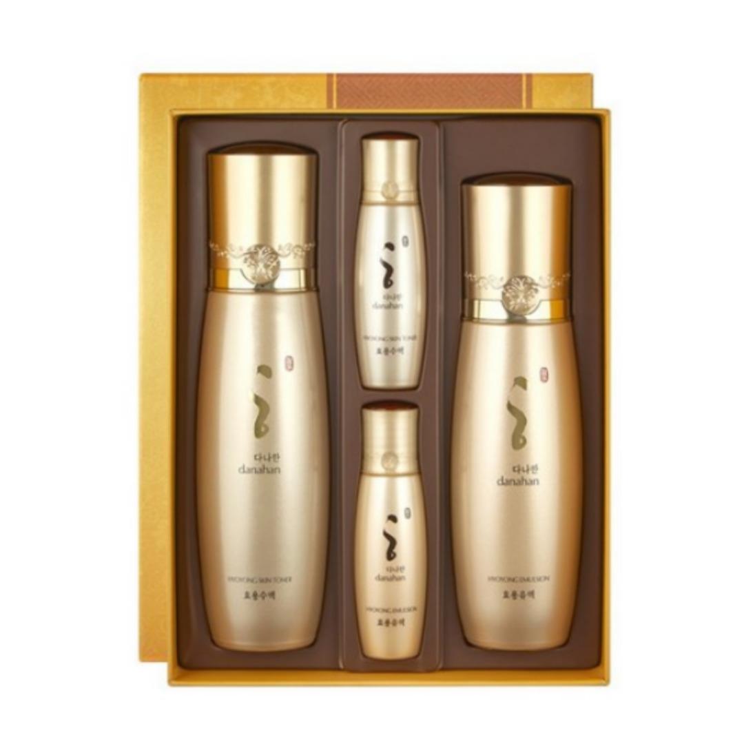 Danahan Hyoyong Basic Skincare 2 Set Anti-Aging Hydrating Toner Emulsion Kit 1 Set