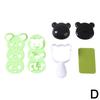 Cartoon Cat Rabbit Rice Ball Mold Set Kids Lunch Box DIY Japanese Rice Sushi Tool Cake Molds Silicone Molds