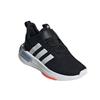 Adidas Racer Tr23 El K Comfortable Non-Slip Breathable Low-Top Casual Shoes Kids Sneakers Black White Fluorescent-Red ID0335