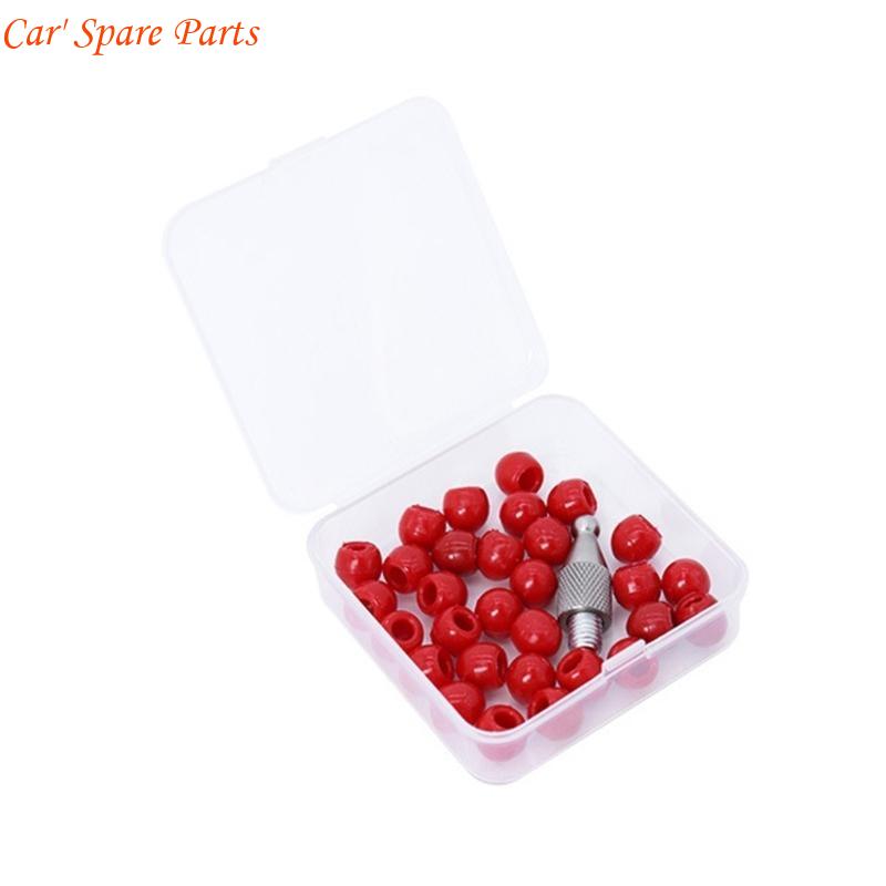 

Y4UA 30Pcs/50Pcs Dent Repair Hammer Head Manual Tool Knocks Down Head with Top Cover Car Dent Repair Tool Accessories