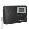 CS‑106 Full Band Radio Mini FM/AM/SW/MW Receiver with Digital Clock Earphone