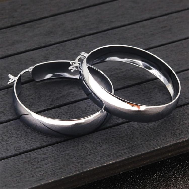Unique Large Hoop Earrings Modern Minimalist Large Earrings Jewelry Designed For Comfort And All Day Wear