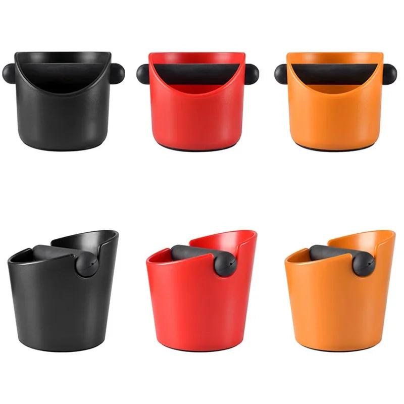 Nádoba na klepání na kávu, Nárazuvzdorná nádoba na espresso pro mlýnek na kávu pro baristy, Protiskluzový koš na odpadky na espresso