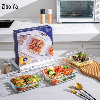 Zibo Ya High Borosilicate Glass Baking Dish Set