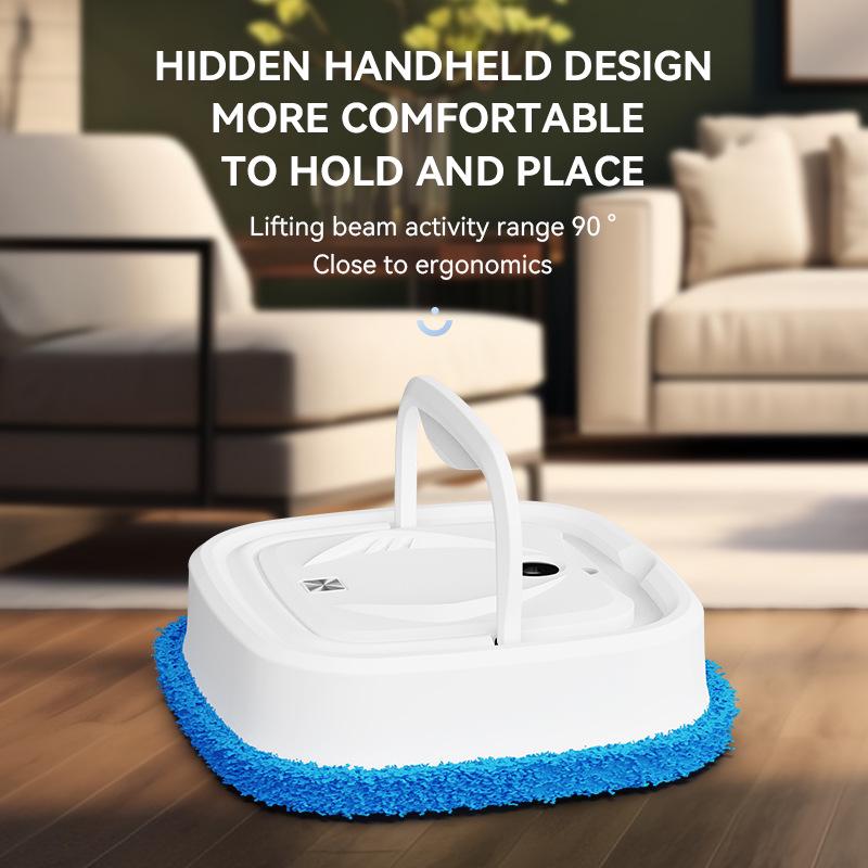 Cross-Border Robotic Vacuum: Automatic All-in-One Cleaner for Vacuuming, Sweeping, and Mopping - Intelligent, Multi-Function, and Compact.