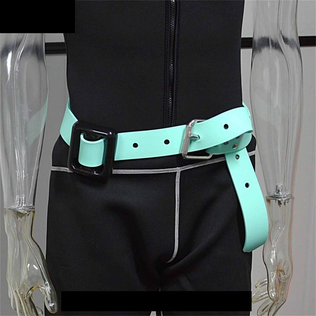 Tauchgewichtsgürtel – Verstellbarer Silikon-Schnellverschlussgürtel für Freediving, Ausrüstung mit Blockstütze