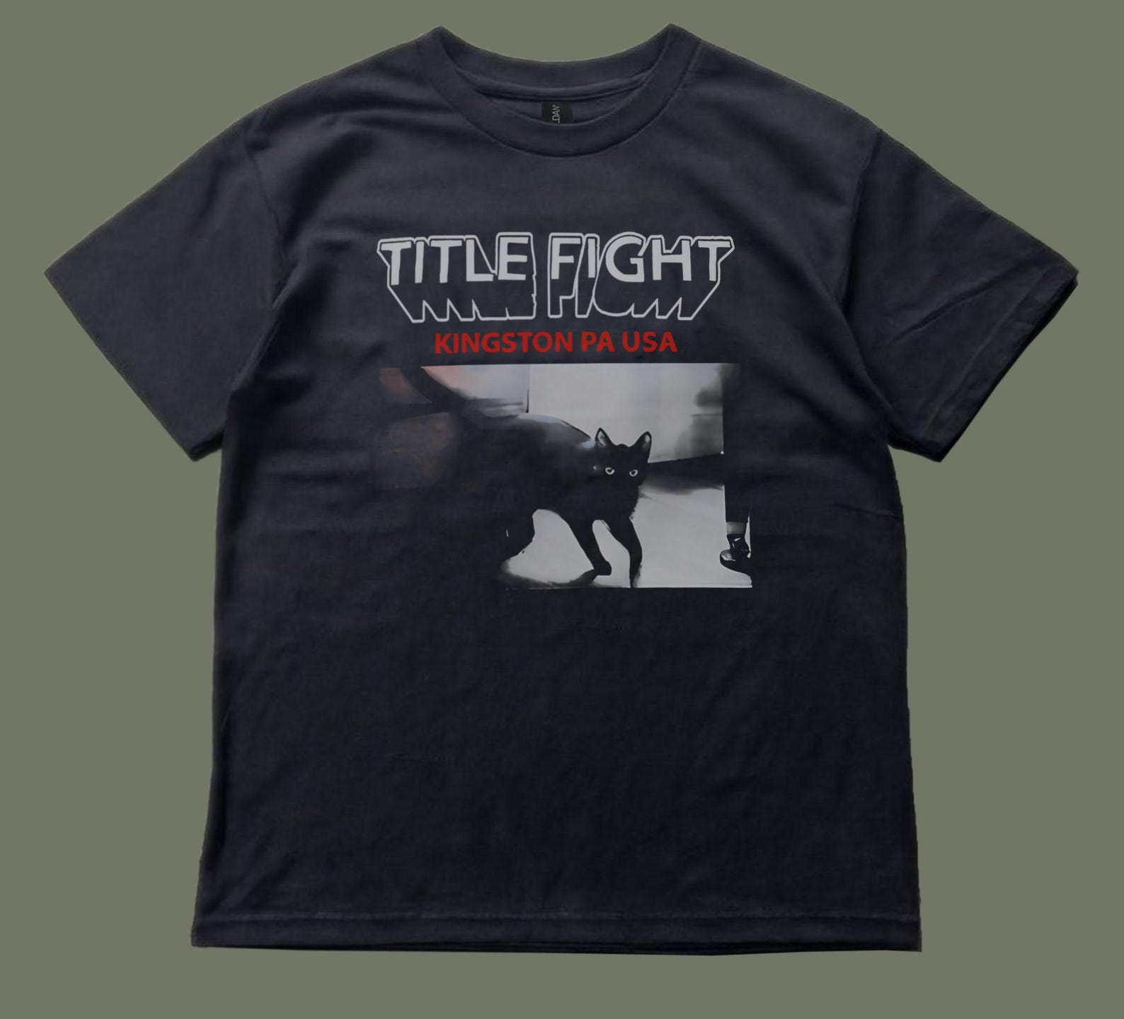 Title Fight Tee,unisex,graphic tee XL