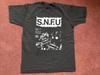 SNFU Band Schwarzes Baumwoll-Unisex-T-Shirt Alle Größen S-5XL Shirt AD311 Unisex T-Shirt