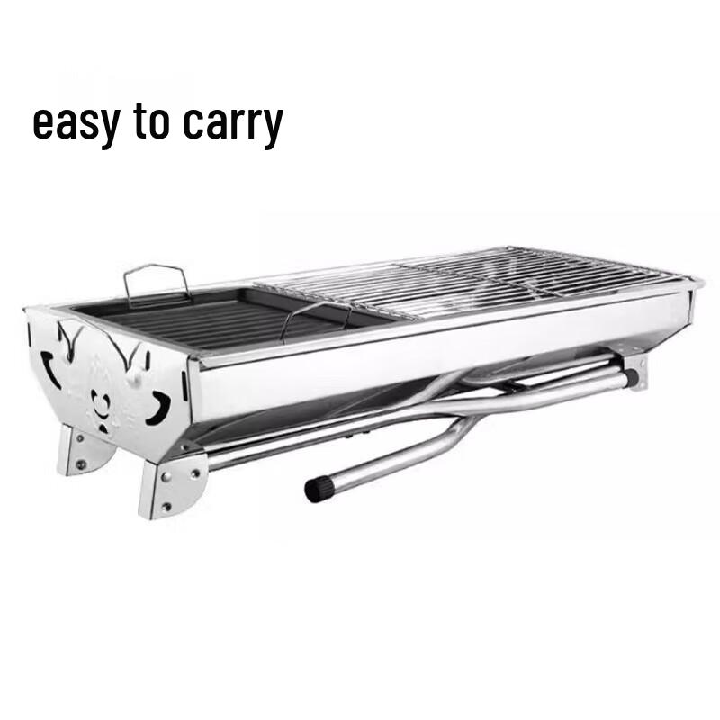 Foldable Stainless Steel Portable BBQ Grill