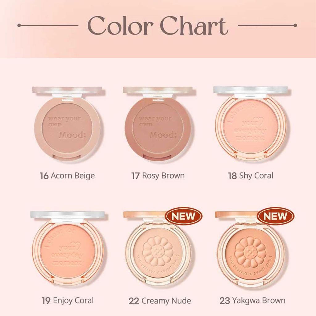 Peripera PURE BLUSHED SUNSHINE CHEEK 4,2 g / 0,14 oz  (11 Farboptionen)