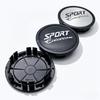 4pcs/Set 75mm / Clips 65mm Sport Edition Logo Emblem Badge Car Wheel Center Caps Wheel Hub Dust Cover Rim Hubcap Car Accessories
