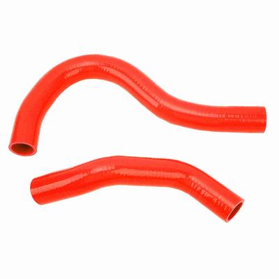 2 Pcs Radiator Coolant Hose Silicone Good Sealing Heat Resistant Coolant Hose Kit for Civic EP3 Si SiR Type R K20A3