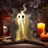 Sequin Fabric Ghost Tabletop Decor Halloween Shiny Ghost Figurine for Halloween Bedroom Desktop Home Decor