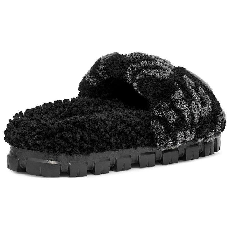 UGG Logo Slides 'Black' Women's 1148770-BLK