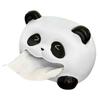 Panda Paper Towel Case Cute Paper Container Napkin Dispenser Tissue Storage Box  Office