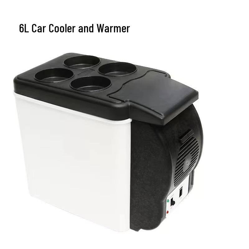 Portable 12V Mini Fridge: 6L Dual-Use Car & Home Cooler/Warmer