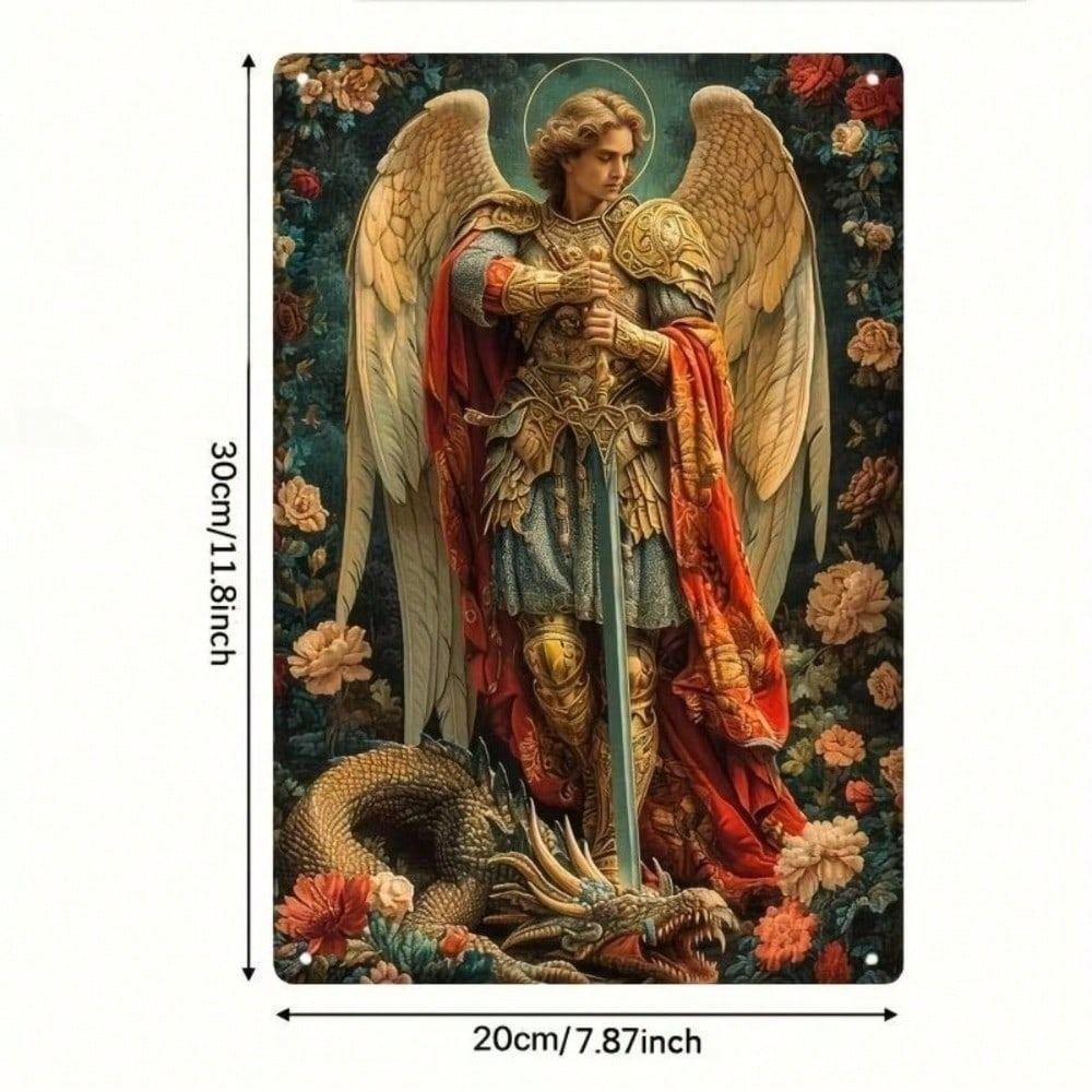 **English Title (Optimized):** Vintage Metal Tin Sign Decorative Plaque 20x30cm Wall Art