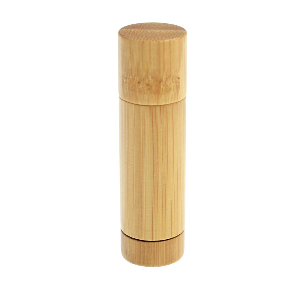 5g Bamboo Empty Lip Gloss Container Lipstick Tube Diy Container Tubes Natural Bamboo Makeup Products Beauty Lip Tint Wholesale