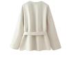 European and American Women's French Fashion Loose Wool Coat