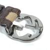 GUCCI 114874 GG Buckle belt, pants belt belt GGCanvas/Leather Beige/Brown