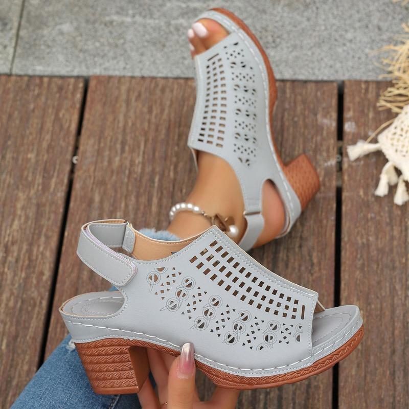 Fashion Summer Women Soft Bottom Indoor High Heel Home Slides Sandals Silver Girl High Heel Black High Heel for Woman