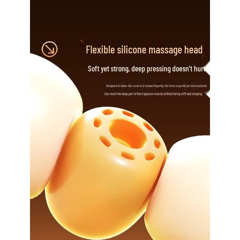 Aux Heated Multi-functional Shoulder and Neck Massager CN Plug (adapter Included)