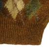 Peter Hadiey Made In Italy Long Sleeve Knit M Brown Men's Used