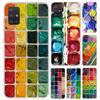 Watercolors Set Paint Palette Painting Box Phone Case for Samsung Galaxy A52 A32 A22 A12 A02S A50S A30S A10S Note 20 Ultra 10 Pl