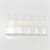 92MF Easy Mount Adhesive Straw Holder Portable Clear Acrylic Cabinet Door Organizers