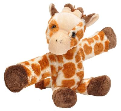 Wild Republic Stofftier Plüschtier Klatscharmband Huggers Giraffe