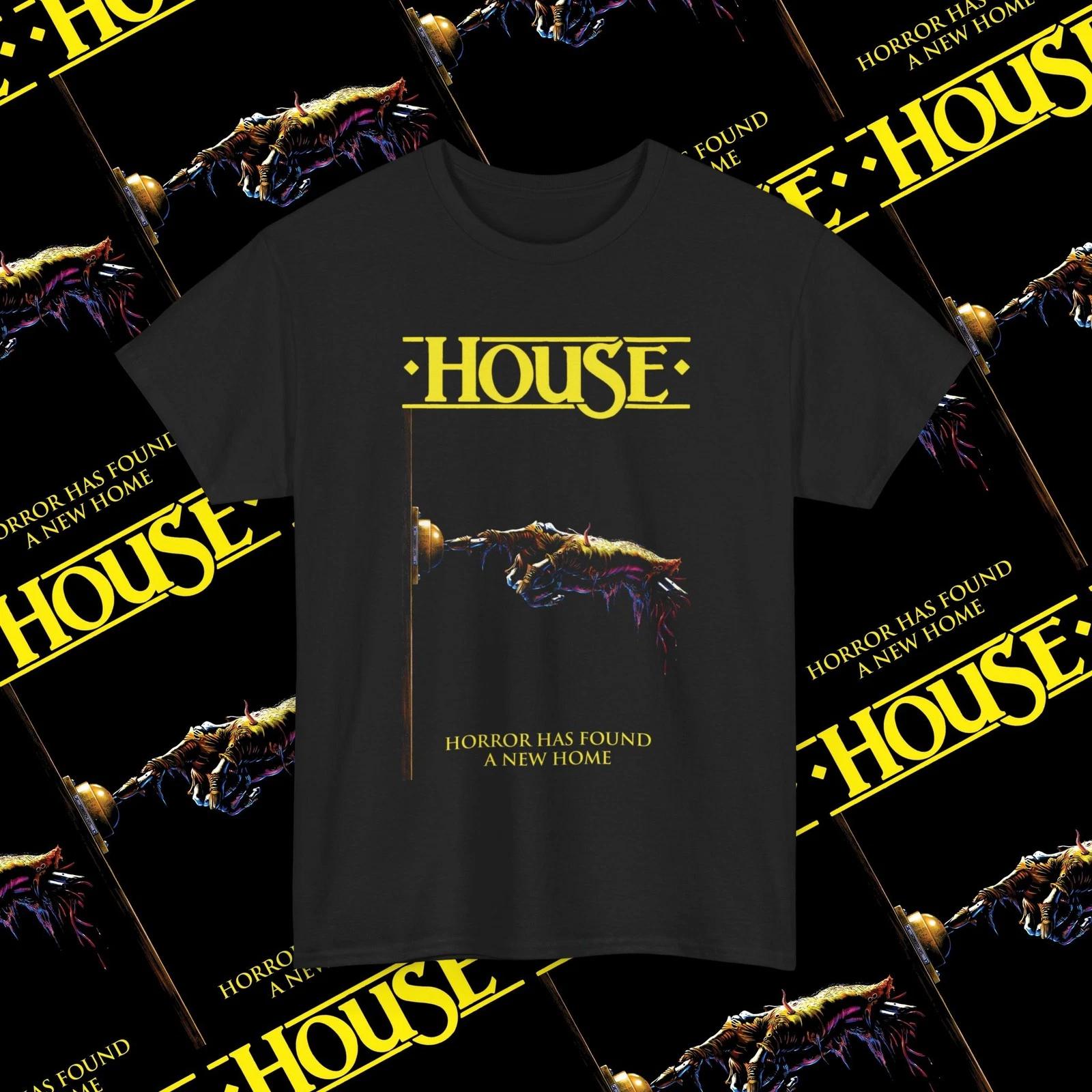 House (1985) Horror Movie Fan T-Shirt, Horror Movie Halloween Fan Shirt 2XL