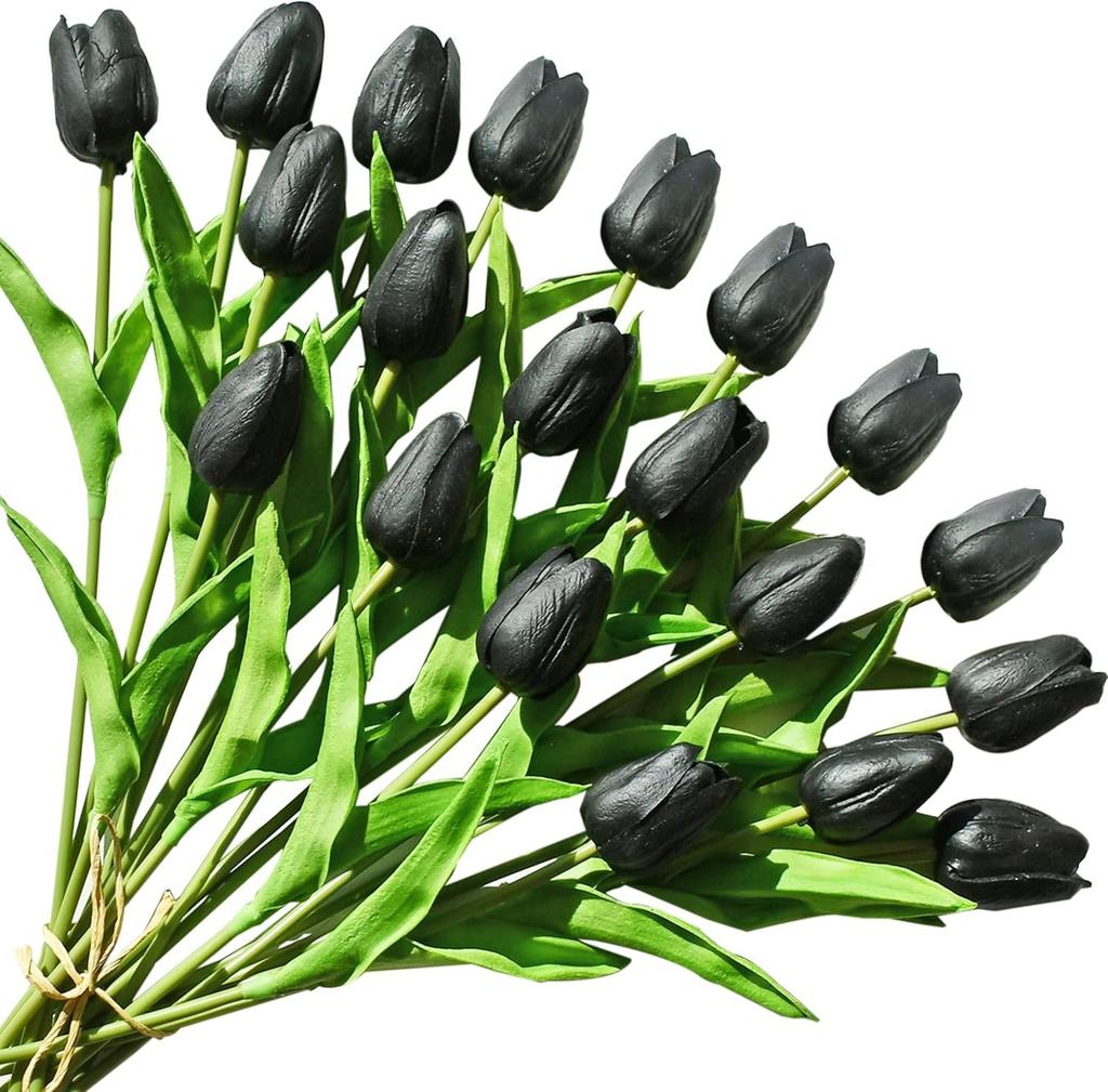 5/15PCS Artificial Flowers Real Touch Tulip Scrapbooking Vase Home Decor Wedding Garden Rose Arch Garland Mother's Day Bouquets
