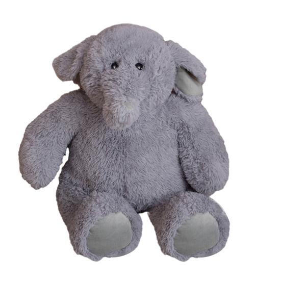 Large Cuddly Animal Stuffed Mother Baby Polar Bear Elephant Plush Toy Huggable Sleep Companion Gift for Kids Birthdays Home Decor