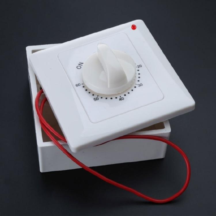 220V Mechanische Zeitschaltuhren Zeitzähler Steuerung Schalter 86 Panel Zeitschaltuhren für Lüfter, Warmwasserbereiter, Pumpe