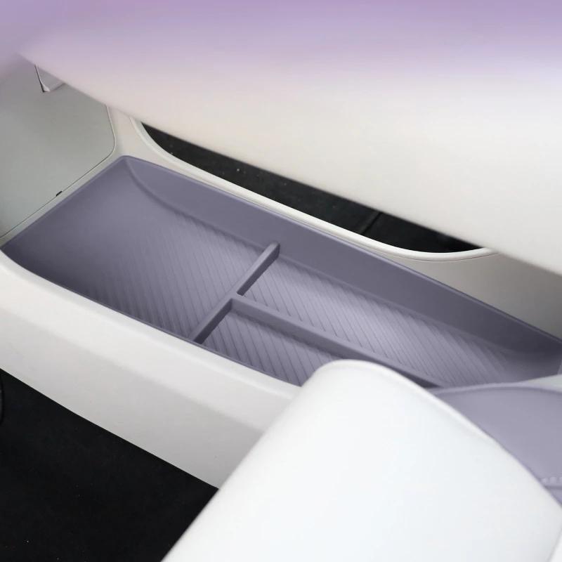 For MG MG4 2026 Central Control Armrest Box Lower Layer Storage Box Organize Car Interior Modified Accessories