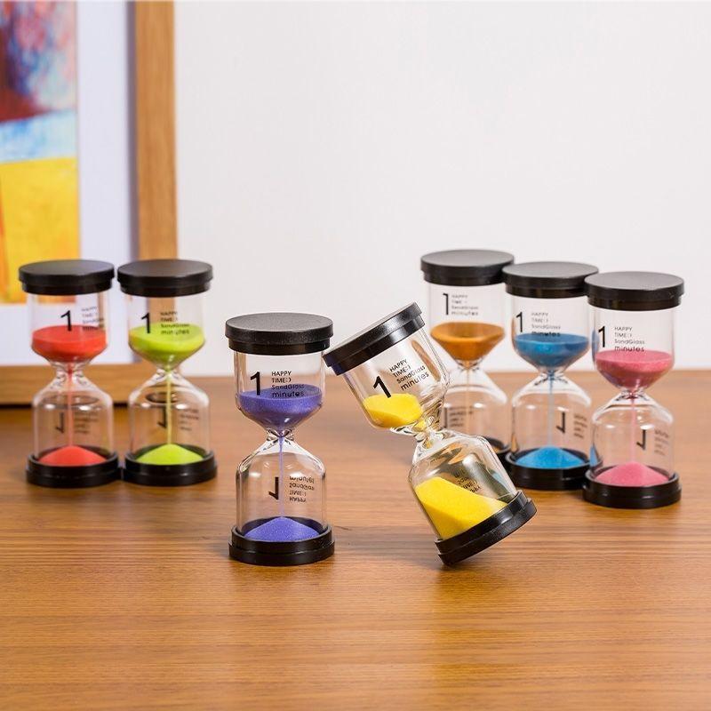 1-minute Hourglass Timer Home Desktop Decorative Ornament Children's Sleeping Funnel Toys Ornament Creative Gifts