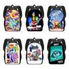 Adorable Inside Out 2 Cartoon Backpack For Kids Spacious Polyester School Bag
